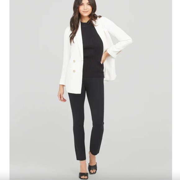 Spanx The Perfect Black Pant Back Seam Skinny Pants - Picture 1 of 15